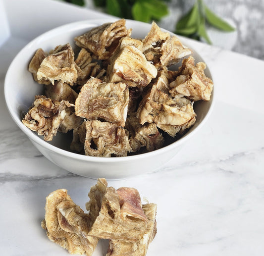 Beef Tripe Cubes -dehydrated for Dogs & Cat