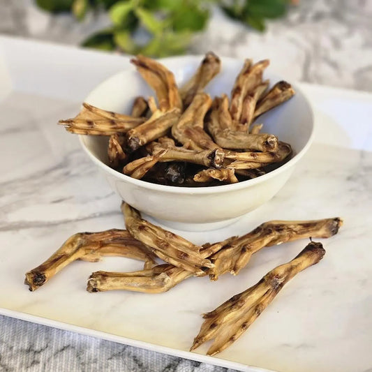 Dehydrated Duck Feet - Natural Chews for Dogs & Cats