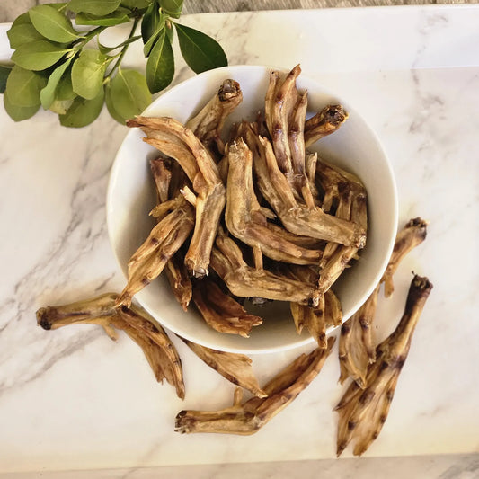 Dehydrated Duck Feet - Natural Chews for Dogs & Cats